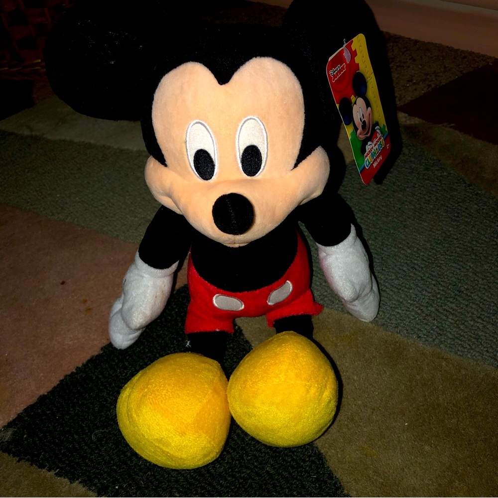 Brand New Mickey Mouse Stuffy NWT